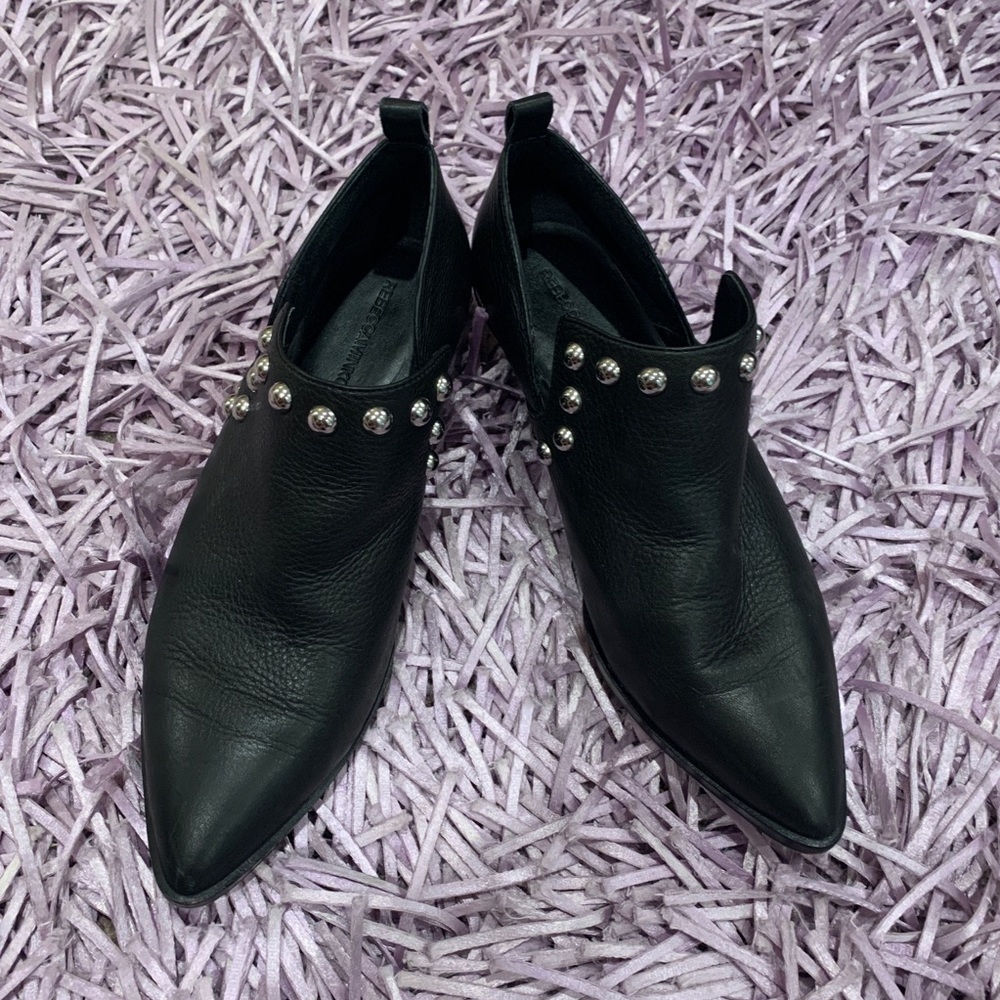 Rebecca Minkoff Leather Booties with Studs